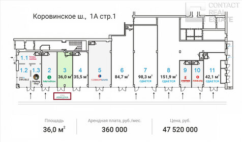 36 м², помещение свободного назначения - изображение 4