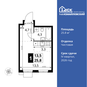 18,3 м², квартира-студия 9 450 000 ₽ - изображение 63