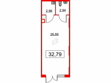 32,8 м², помещение свободного назначения - изображение 5