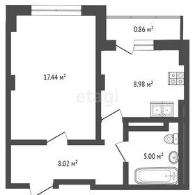 39 м², 1-комнатная квартира 2 600 000 ₽ - изображение 46