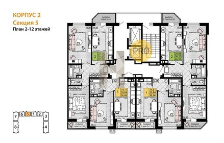 Квартира 36,9 м², 1-комнатная - изображение 2