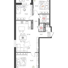 Квартира 78,4 м², 3-комнатная - изображение 2