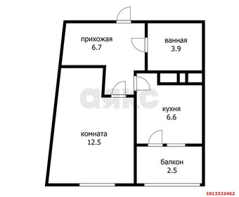 28,7 м², 1-комнатная квартира 5 550 000 ₽ - изображение 23