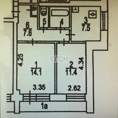 Квартира 46 м², 2-комнатная - изображение 4