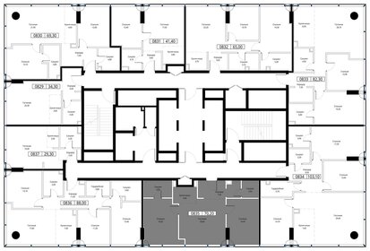 70,5 м², 2-комнатная квартира 48 877 252 ₽ - изображение 20