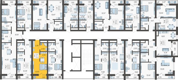 24 м², квартира-студия 8 800 000 ₽ - изображение 95