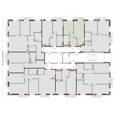 Квартира 41,3 м², 1-комнатная - изображение 2