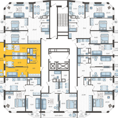 Квартира 61,4 м², 2-комнатная - изображение 2