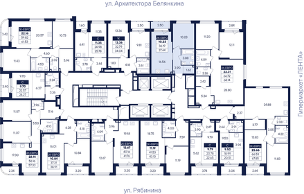 Квартира 37,4 м², 1-комнатная - изображение 3