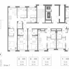 Квартира 39,7 м², 1-комнатная - изображение 3