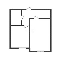 Квартира 41,4 м², 1-комнатная - изображение 2