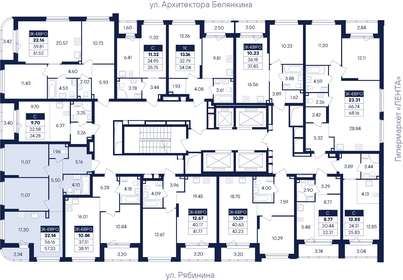 Квартира 57,3 м², 2-комнатная - изображение 3