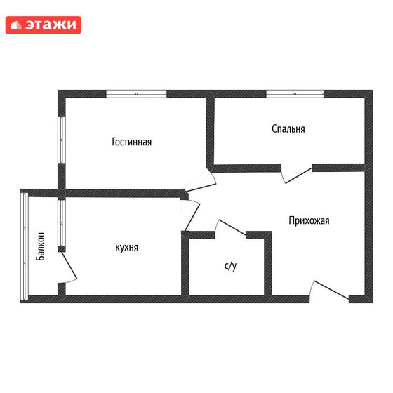 57 м², 3-комнатная квартира 8 691 912 ₽ - изображение 12