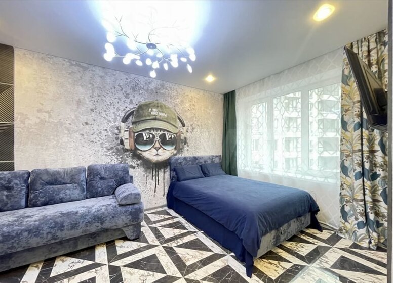 45 м², 1-комнатная квартира 3 000 ₽ в сутки - изображение 74