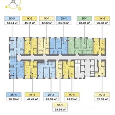 Квартира 63,1 м², 2-комнатная - изображение 3