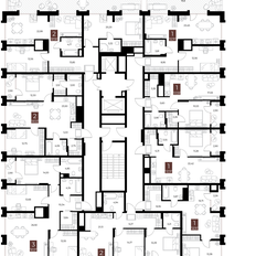 Квартира 88 м², 2-комнатная - изображение 2
