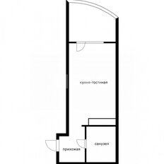 Квартира 31,4 м², студия - изображение 1