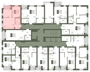 Квартира 47,2 м², 3-комнатная - изображение 2