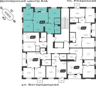 Квартира 88,6 м², 3-комнатная - изображение 2