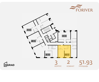 48 м², 2-комнатная квартира 20 850 000 ₽ - изображение 130