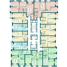 Квартира 41,9 м², 1-комнатная - изображение 2