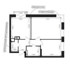 Квартира 60,2 м², 2-комнатная - изображение 2