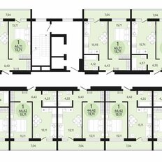 Квартира 45,7 м², 1-комнатная - изображение 3
