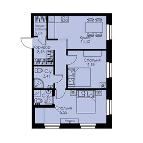 69,6 м², 2-комнатная квартира 17 596 284 ₽ - изображение 30