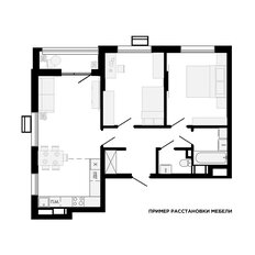 Квартира 66,8 м², 3-комнатная - изображение 2