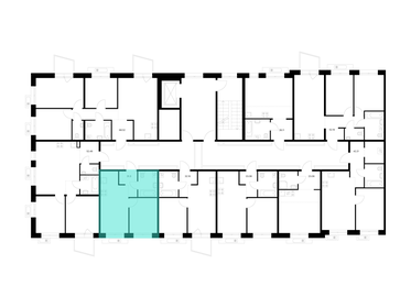 Квартира 31,3 м², 1-комнатная - изображение 2
