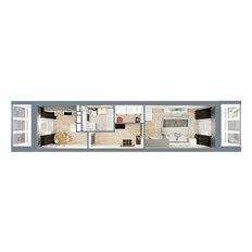 Квартира 39,5 м², 1-комнатная - изображение 2