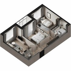 Квартира 53,1 м², 2-комнатная - изображение 2