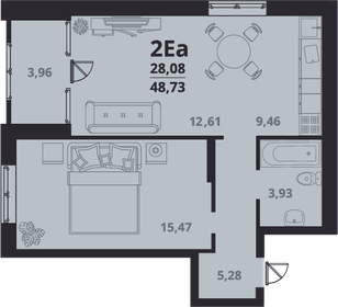 58 м², 2-комнатная квартира 4 230 000 ₽ - изображение 40