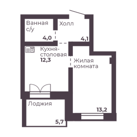 32 м², 1-комнатная квартира 3 200 000 ₽ - изображение 50