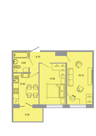 57,5 м², 2-комнатная квартира 8 300 000 ₽ - изображение 89