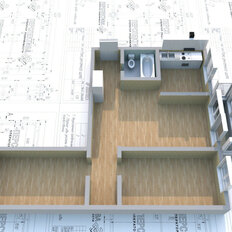 Квартира 58,7 м², 3-комнатная - изображение 1