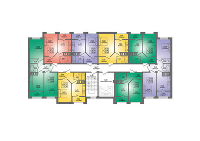 48,1 м², 2-комнатная квартира 7 130 000 ₽ - изображение 17