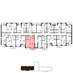 46,7 м², 1-комнатная квартира 5 495 390 ₽ - изображение 19