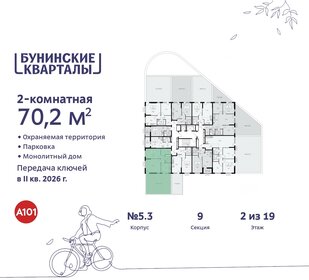 69 м², 2-комнатная квартира 14 500 000 ₽ - изображение 107