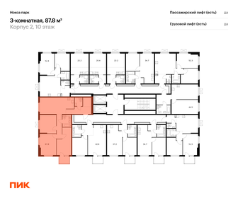 126,4 м², 3-комнатная квартира 14 800 000 ₽ - изображение 119