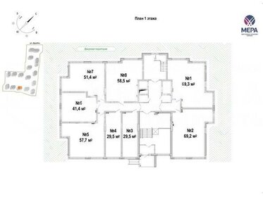 29,3 м², квартира-студия 3 555 000 ₽ - изображение 23