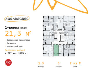 Квартира 21,3 м², студия - изображение 2