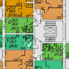 Квартира 26,5 м², студия - изображение 2