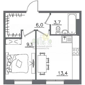 54,9 м², 1-комнатные апартаменты 12 243 000 ₽ - изображение 19