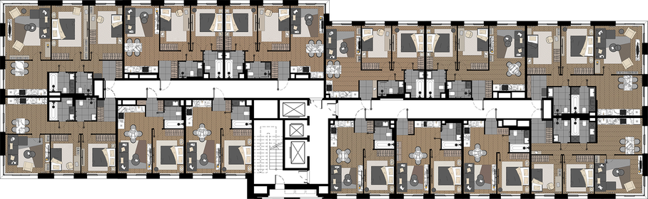 38,6 м², 1-комнатные апартаменты 20 885 830 ₽ - изображение 69