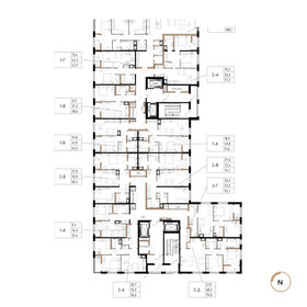 60,4 м², 2-комнатная квартира 9 664 000 ₽ - изображение 16