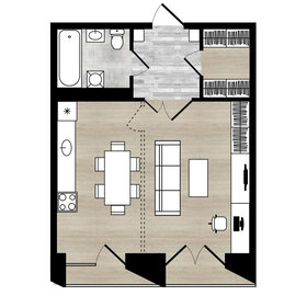 53,7 м², 2-комнатная квартира 5 600 000 ₽ - изображение 76