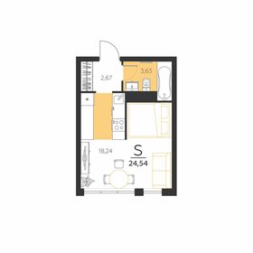 30 м², 1-комнатная квартира 3 250 000 ₽ - изображение 71