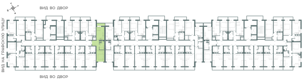 33,7 м², 1-комнатная квартира 5 200 000 ₽ - изображение 58