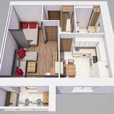 Квартира 37,2 м², 1-комнатная - изображение 4